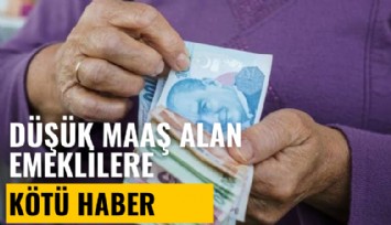 En düşük emekli aylığı 10 bin liranın üzerine çıkarılsın teklifi kabul edilmedi