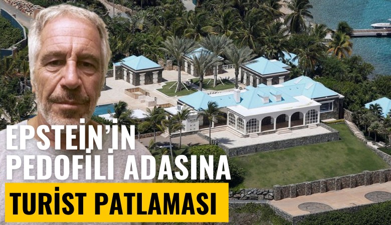 Epstein'in pedofili adasına turist patlaması