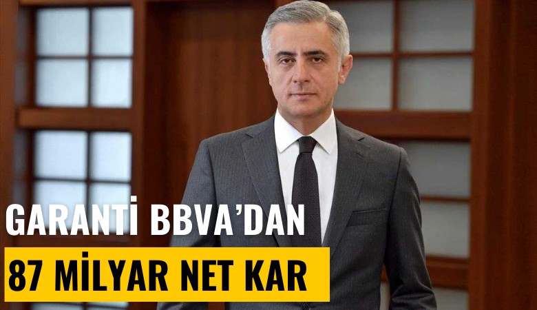 Garanti BBVA'dan 2023'te 87 milyar net kar