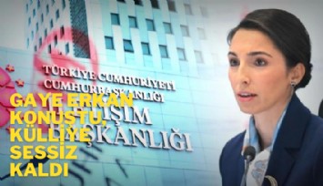 Hafize Gaye Erkan konuştu, Külliye sessiz kaldı