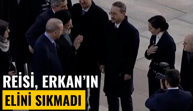 İran Cumhurbaşkanı Reisi, Gaye Erkan'ın elini sıkmadı