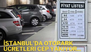 İstanbul'da otopark ücretleri cep yakıyor: 2 saate kadar 340 Lira
