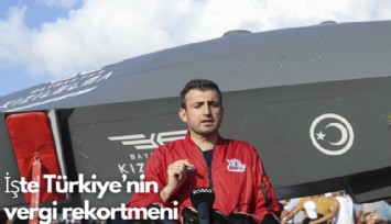 İşte Türkiye'nin vergi rekortmeni