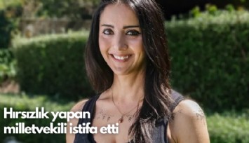 Mağazadan kıyafet çalan milletvekili istifa etti