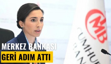 Merkez Bankası geri adım attı: KKM'de kısıtlama geri çekildi