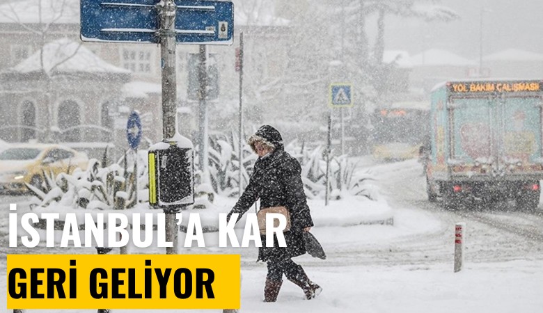 Meteoroloji tarih verdi: İstanbul'a kar geri geliyor