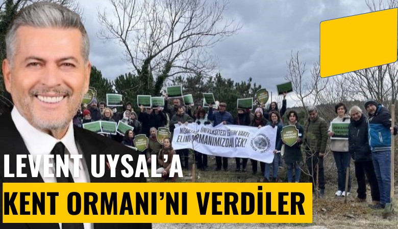 MHP'li Levent Uysal'a kent ormanını verdiler