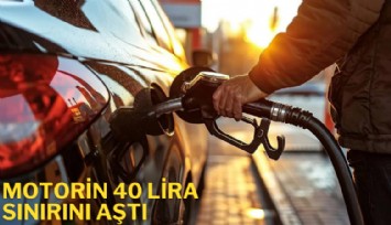 Motorin 40 lira  sınırını aştı: İşte 20 ocak 2024 akaryakıt fiyatları...