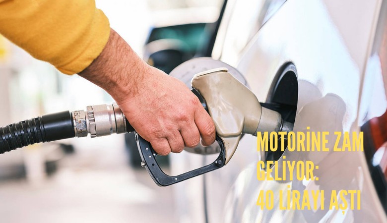 Motorine zam geliyor:  40 lirayı aşacak