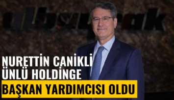 Nurettin Canikli, ünlü holdinge başkan yardımcısı oldu