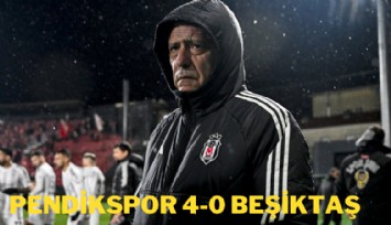 Pendikspor 4-0 Beşiktaş