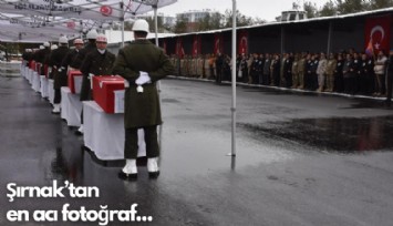 Şırnak'tan en acı fotoğraf
