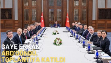 TCMB Başkanı Gaye Erkan, bir ay sonra ABD'den döndü, toplantıya katıldı