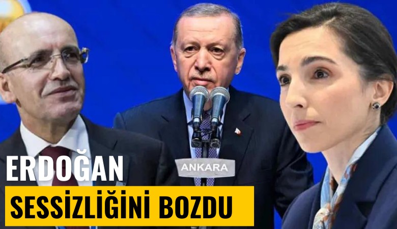 TCMB Başkanı Gaye Erkan tartışmasına Erdoğan'dan ilk yorum