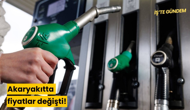 Akaryakıtta fiyatlar değişti!