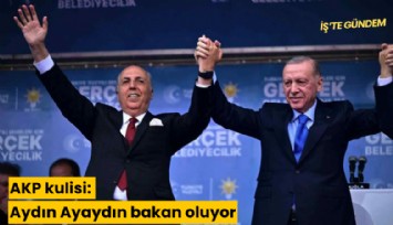 AKP kulisi: Aydın Ayaydın bakan oluyor