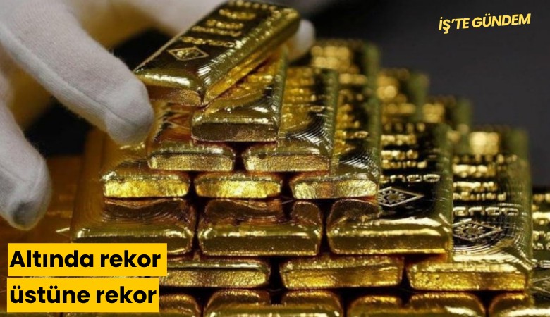 Altında rekor üstüne rekor
