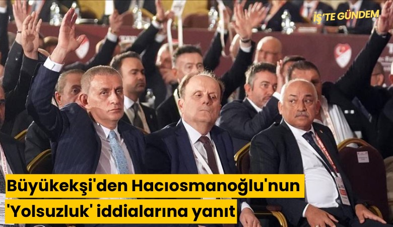 Büyükekşi'den Hacıosmanoğlu'nun 'Yolsuzluk' iddialarına yanıt