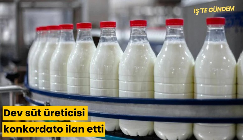 Dev süt üreticisi konkordato ilan etti
