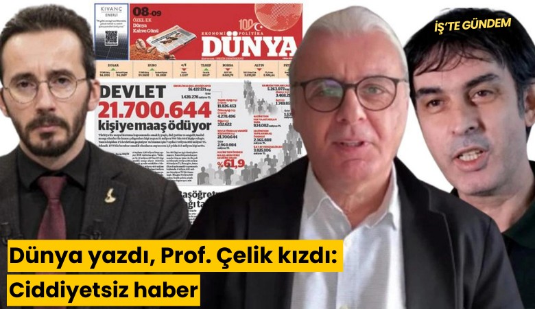 Dünya yazdı, Prof. Çelik kızdı: Ciddiyetsiz haber