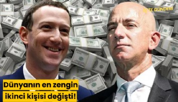 Dünyanın en zengin ikinci kişisi değişti!