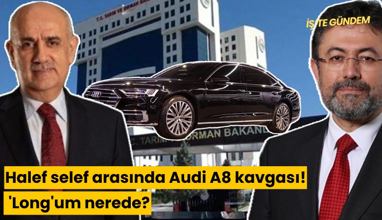 Halef selef arasında Audi A8 kavgası! 'Long'um nerede?