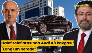 Halef selef arasında Audi A8 kavgası! 'Long'um nerede?