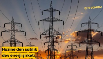 Hazine'den satılık dev enerji şirketi