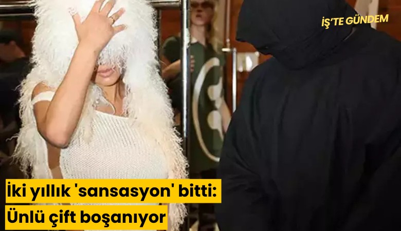 İki yıllık 'sansasyon' bitti:  Ünlü çift boşanıyor