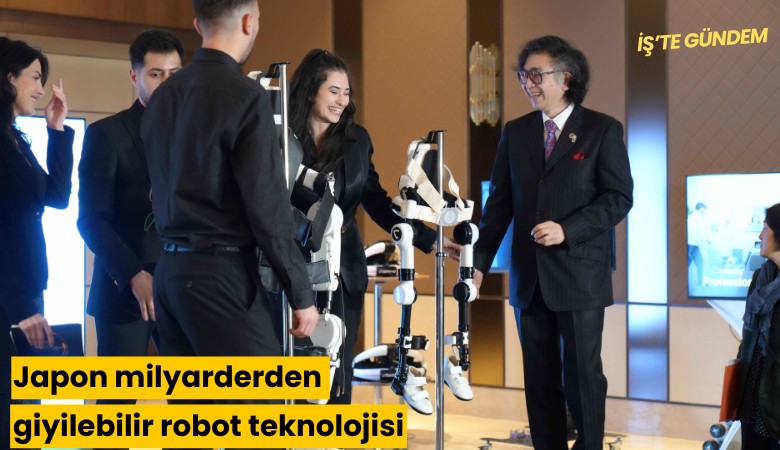Japon milyarderden giyilebilir robot teknolojisi