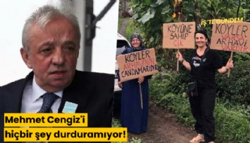 Mehmet Cengiz'i hiçbir şey durduramıyor!