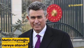 Metin Feyzioğlu nereye atandı?