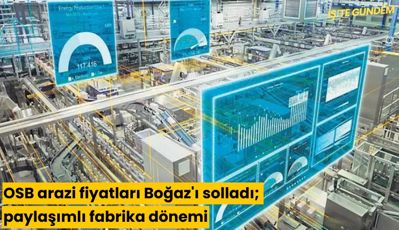 OSB arazi fiyatları Boğaz'ı solladı; paylaşımlı fabrika dönemi