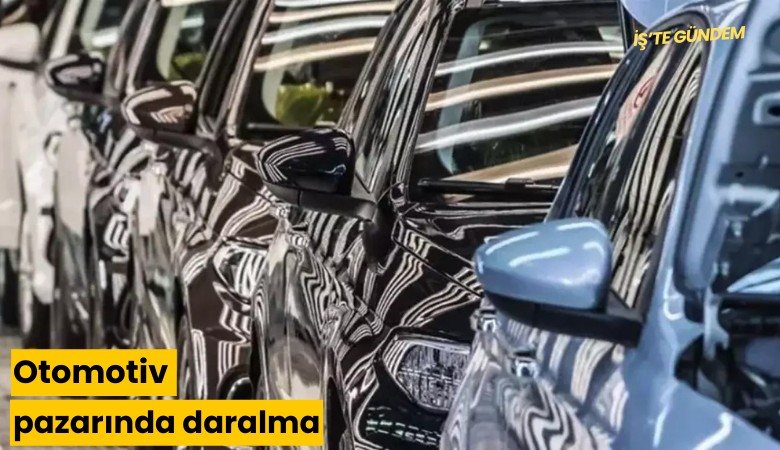 Otomotiv pazarında daralma