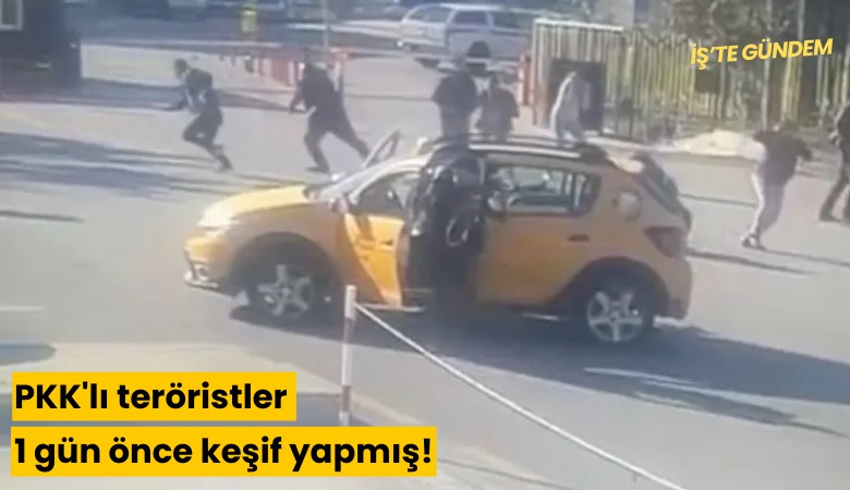PKK'lı teröristler 1 gün önce keşif yapmış!