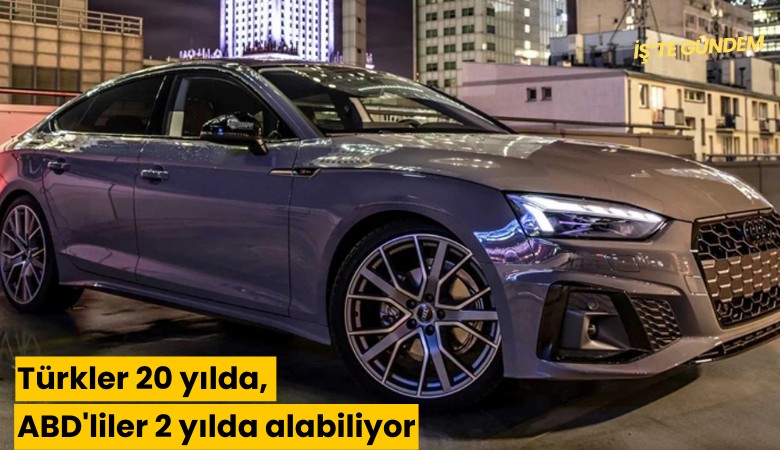 Türkler 20 yılda, ABD'liler 2 yılda alabiliyor