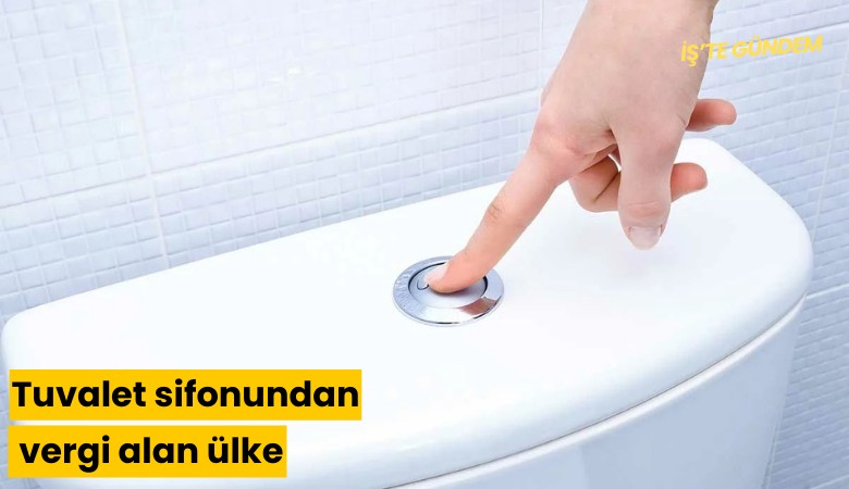 Tuvalet sifonundan vergi alan ülke
