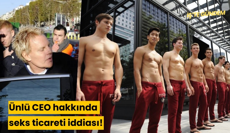 Ünlü CEO hakkında seks ticareti iddiası!