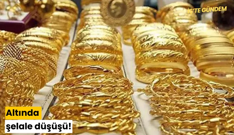 Altında şelale düşüşü!