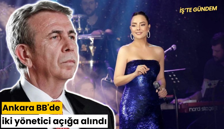 Ankara BB'de iki yönetici açığa alındı