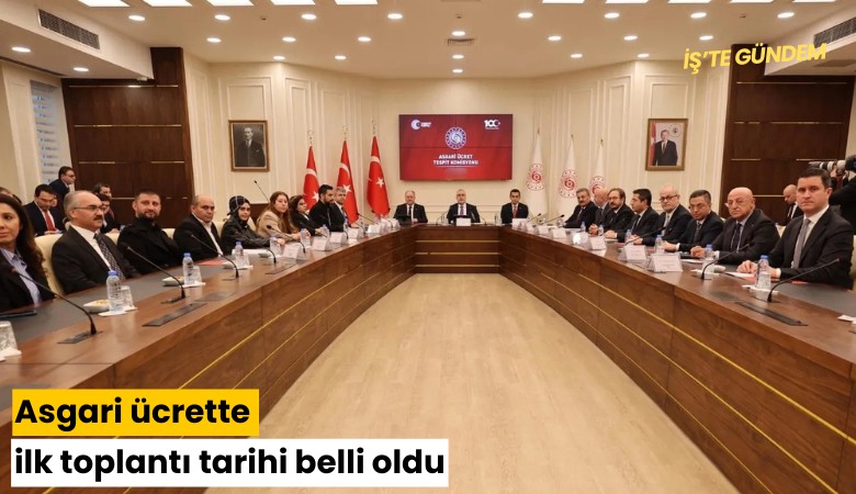 Asgari ücrette ilk toplantı tarihi belli oldu