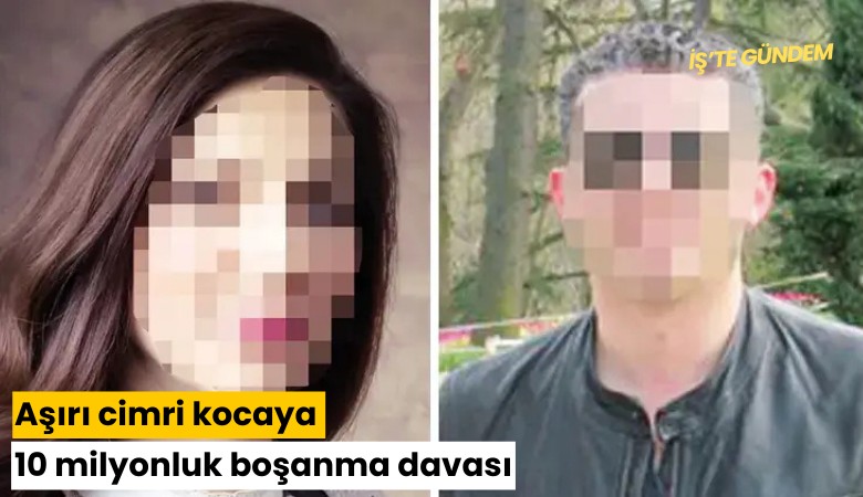 Aşırı cimri kocaya 10 milyonluk boşanma davası