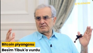 Bitcoin piyangosu Besim Tibuk'a vurdu