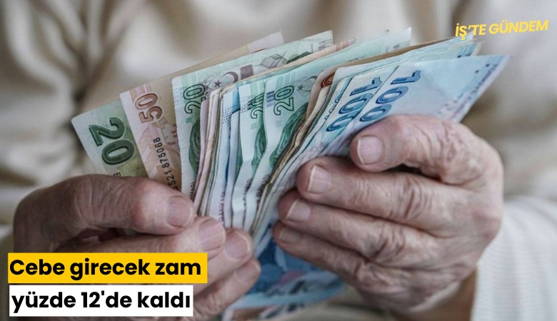 Cebe girecek zam yüzde 12'de kaldı