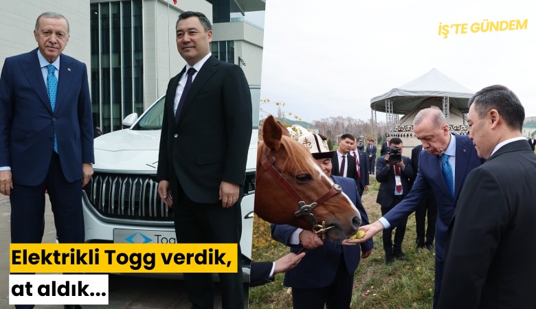 Elektrikli Togg verdik, at aldık...