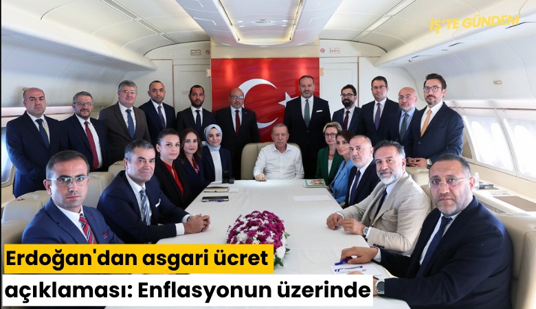 Erdoğan'dan asgari ücret açıklaması: Enflasyonun üzerinde