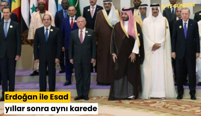 Erdoğan ile Esad yıllar sonra aynı karede