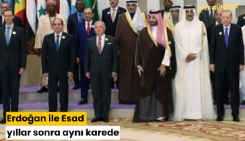 Erdoğan ile Esad yıllar sonra aynı karede