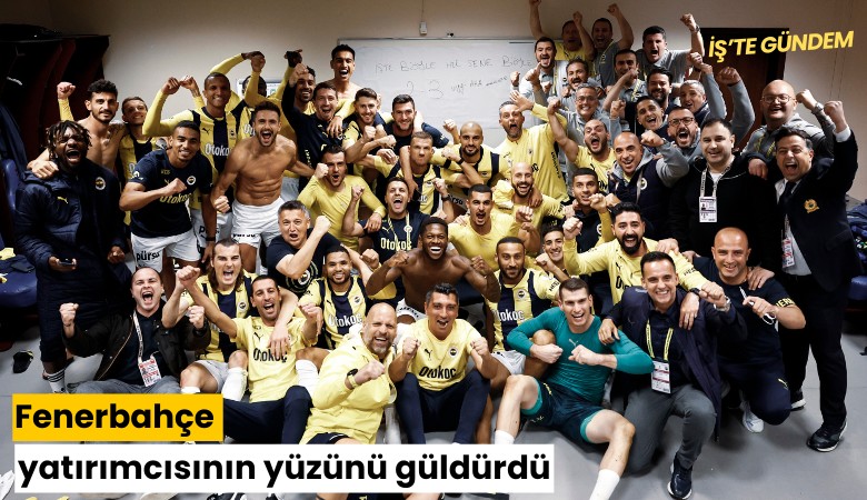 Fenerbahçe yatırımcısının yüzünü güldürdü