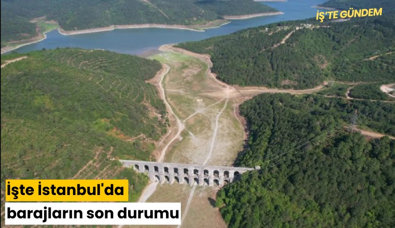 İşte İstanbul'da barajların son durumu